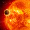 PIA10364: NASA's Spitzer Finds Water Vapor on Hot, Alien Planet (Artist's Concept)