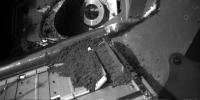 PIA10776: Martian Soil Delivery to Analytical Instrument on Phoenix