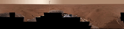 PIA11007: Full-Circle Color Panorama of Phoenix Landing Site on Northern Mars