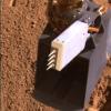 PIA11073: Phoenix Conductivity Probe after Extraction from Martian Soil on Sol 99