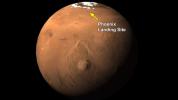 PIA11202: Phoenix Landing Site Indicated on Global View