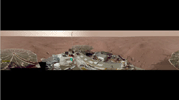 PIA11209: Full-Circle Color Panorama of Phoenix Lander Deck and Landing Site on Northern Mars, Animation
