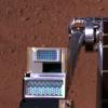 PIA11224: Robotic Arm Camera on Mars, with Lights Off