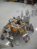 PIA11425: Descent Stage of Mars Science Laboratory During Assembly
