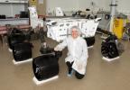 PIA11438: Wheels and Suspension on Mars Science Laboratory Rover