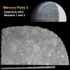 PIA11767: Departure Mosaics from the Second Mercury Flyby