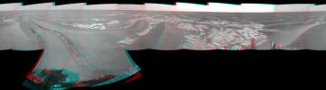 PIA11812: Opportunity's View on Sols 1803 and 1804 (Stereo)