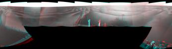 PIA11820: Wind-Sculpted Vicinity After Opportunity's Sol 1797 Drive (Stereo)