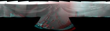 PIA11846: Opportunity's Surroundings on Sol 1818 (Stereo)