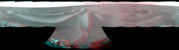 PIA12125: Opportunity's Surroundings After Backwards Drive, Sol 1850 (Stereo)