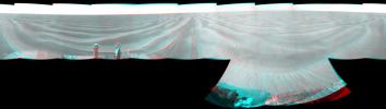 PIA12129: Opportunity's View After 72-Meter Drive, Sol 1912 (Stereo)