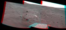 PIA12137: Spirit's Look Ahead After Sol 1866 Drive (Stereo)