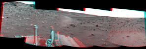 PIA12141: Spirit Close to "Troy," Sol 1871 (Stereo)