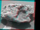 PIA12165: 'Block Island' Meteorite on Mars, Sol 1961 (Stereo)