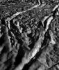 PIA12208: Perspective view of Baghdad Sulcus, Enceladus