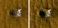 PIA12219: Twelve-Meter-Wide Crater Excavates Ice on Mars