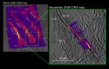 PIA12448: Zooming in on heat at Baghdad Sulcus