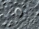 PIA12883: Craters on an Ice-Rich Débris Apron