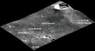 PIA12947: Precise 3-D Measurements of Objects at Apollo 14 Landing Site