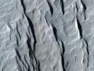 PIA13073: Yardangs within a Large Crater