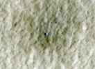 PIA13315: Exposed Ice in a Fresh Crater