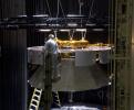 PIA13359: Mars Science Laboratory's Cruise Stage in Test Chamber
