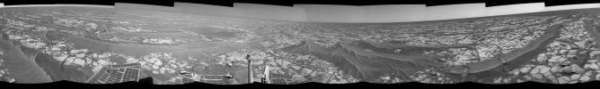 PIA13416: Opportunity's Surroundings After Sol 2363 Drive