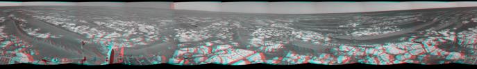 PIA13589: Opportunity's Surroundings After Sol 2393 Drive (Stereo)