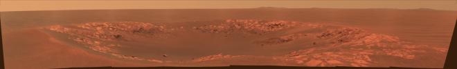 PIA13593: 'Intrepid' Crater on Mars (Color)