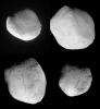 PIA13860: Four Views of Comet Tempel 1