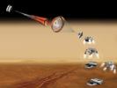PIA14263: Vehicle for Lofting a Sample Approaches Mars (Artist's Concept)