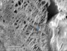 PIA14307: Cemented Fractures in Mountain Inside Gale Crater on Mars