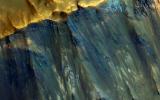PIA14454: Hues in a Crater Slope