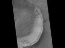 PIA14501: Gullies and Newly Identified Flow Features in Same Mars Crater