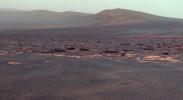 PIA14507: West Rim of Endeavour Crater on Mars (False Color)
