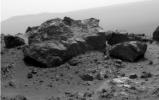 PIA14532: 'Ridout' Rock on Rim of Odyssey Crater