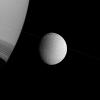 PIA14593: Dione on a Diagonal