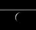 PIA14594: Rings and Enceladus