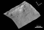 PIA14682: Topography of Vesta's Surface