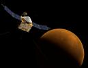 PIA14761: MAVEN at Mars (Artist's Concept)