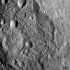 PIA14794: Scarps, Hummocky Terrain and Impacts at Vesta's South Pole
