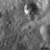 PIA14829: Fresh Crater with Dark and Bright Material