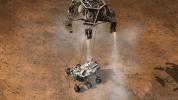 PIA14840: Curiosity Touching Down, Artist's Concept