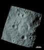 PIA14891: Anaglyph Image of the Mountain-Central Complex in Vesta's South Polar Region