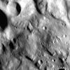 PIA15080: Hummocky Terrain in Vesta's Rheasilvia Quadrangle