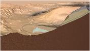 PIA15102: Cross Section of Gale Crater, Mars (Artist's Concept)