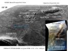 PIA15112: 'Botany Bay' and 'Cape York' with Vertical Exaggeration