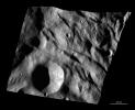 PIA15324: Complex Surface Texture in Vesta's Southern Hemisphere