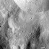 PIA15406: Sharp Crater Rim with Dark Material and Boulders