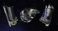 PIA15423: Spitzer, Planck and Kepler Extended by NASA (Artist's Concept)